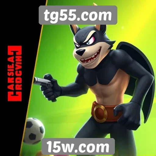 A variedade de jogos disponíveis em tg55.com